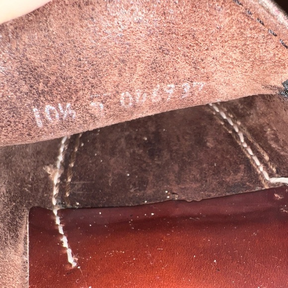 Vintage Polo Ralph Lauren Mens Burgundy Leather Kiltie Tassel Loafers Sz 10.5 D - Picture 13 of 13